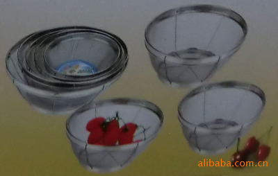 【供應(yīng)高邊粗網(wǎng)籃(圖)】?jī)r(jià)格,廠家,圖片,收納籃、置物籃,沈陽(yáng)東北日用雜品市場(chǎng)盧惠娟日雜批發(fā)部-